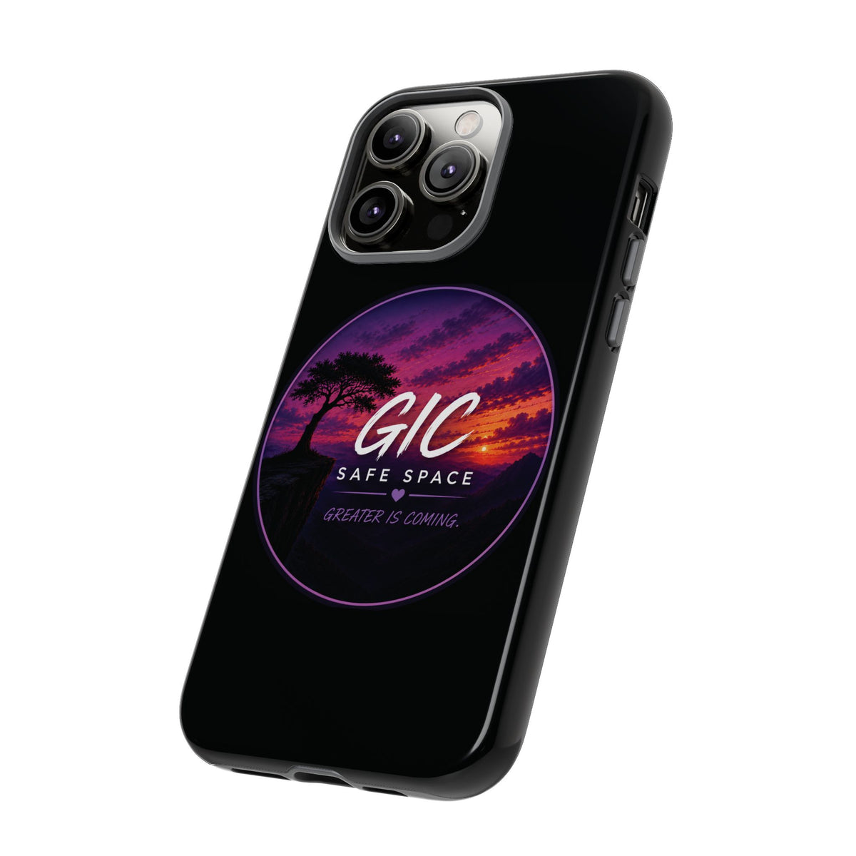 Phone Case — GIC Safe Space Sunset Design (Tough Protective Cover)