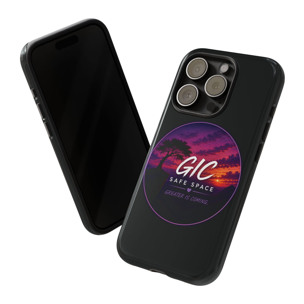 Phone Case — GIC Safe Space Sunset Design (Tough Protective Cover)
