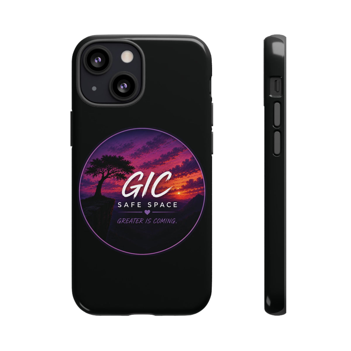 Phone Case — GIC Safe Space Sunset Design (Tough Protective Cover)