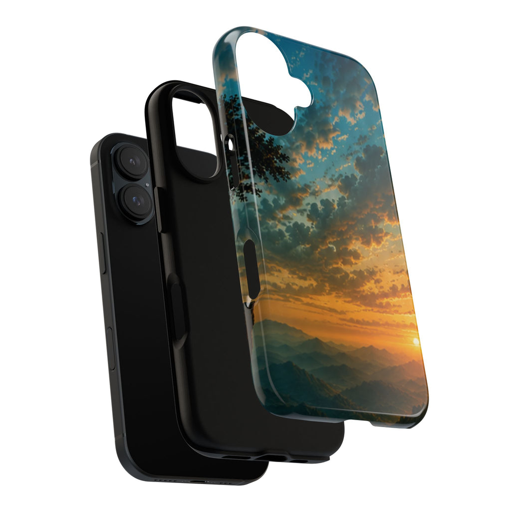 Sunrise Mountain Landscape Tough Phone Case