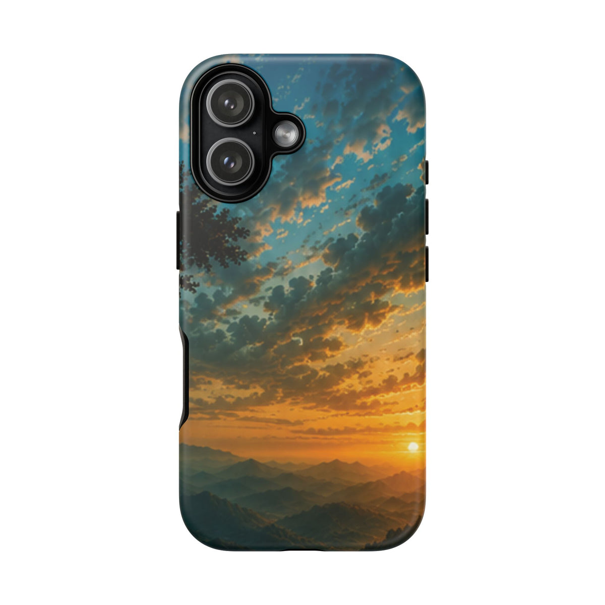 Sunrise Mountain Landscape Tough Phone Case