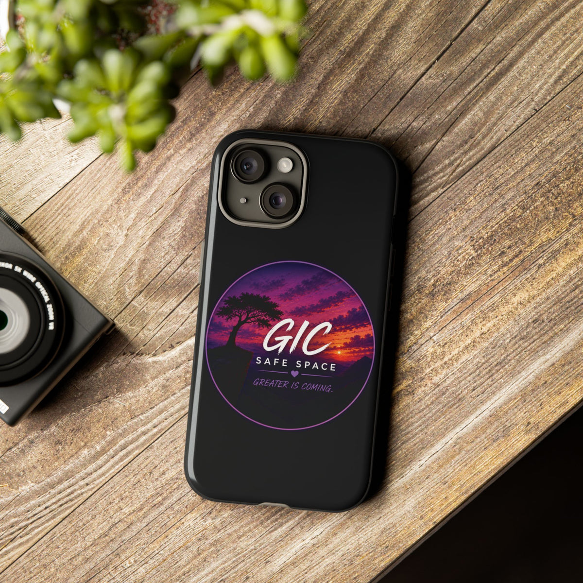 Phone Case — GIC Safe Space Sunset Design (Tough Protective Cover)