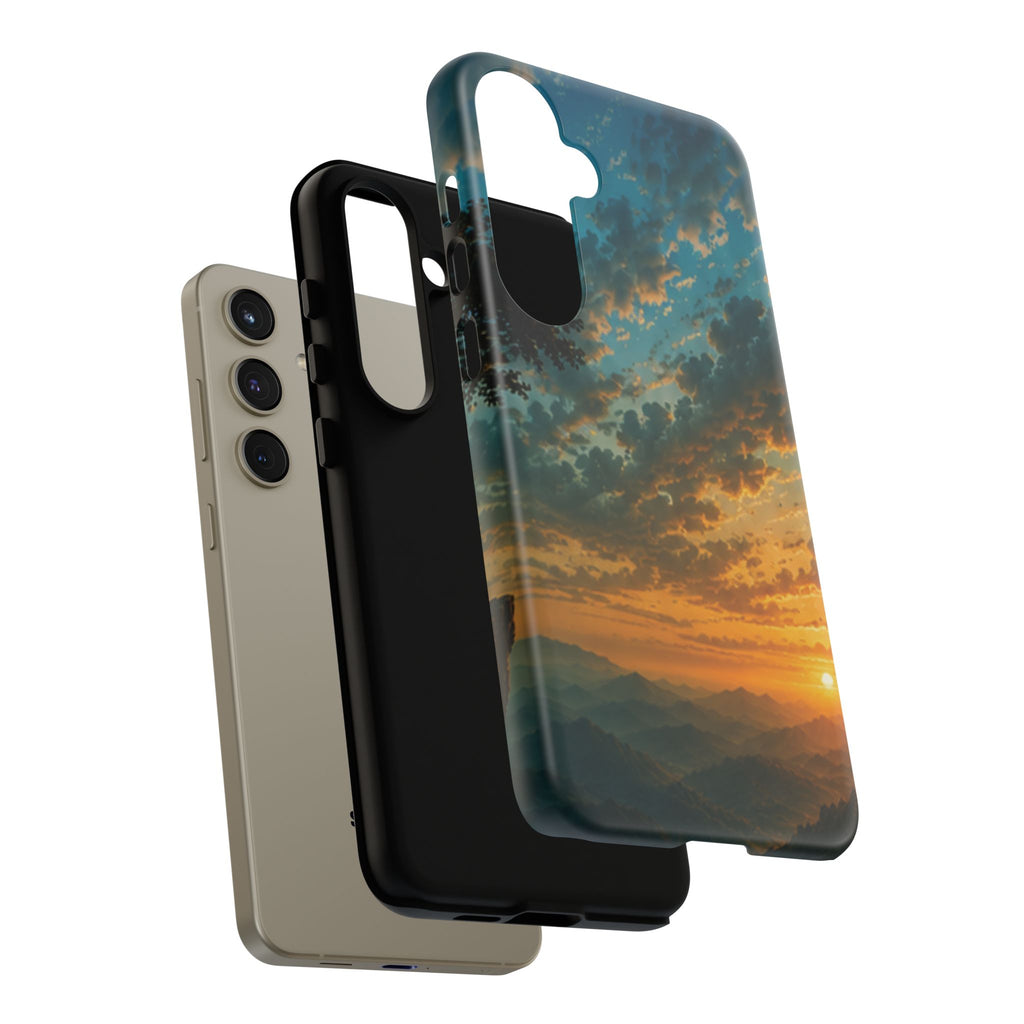 Sunrise Mountain Landscape Tough Phone Case