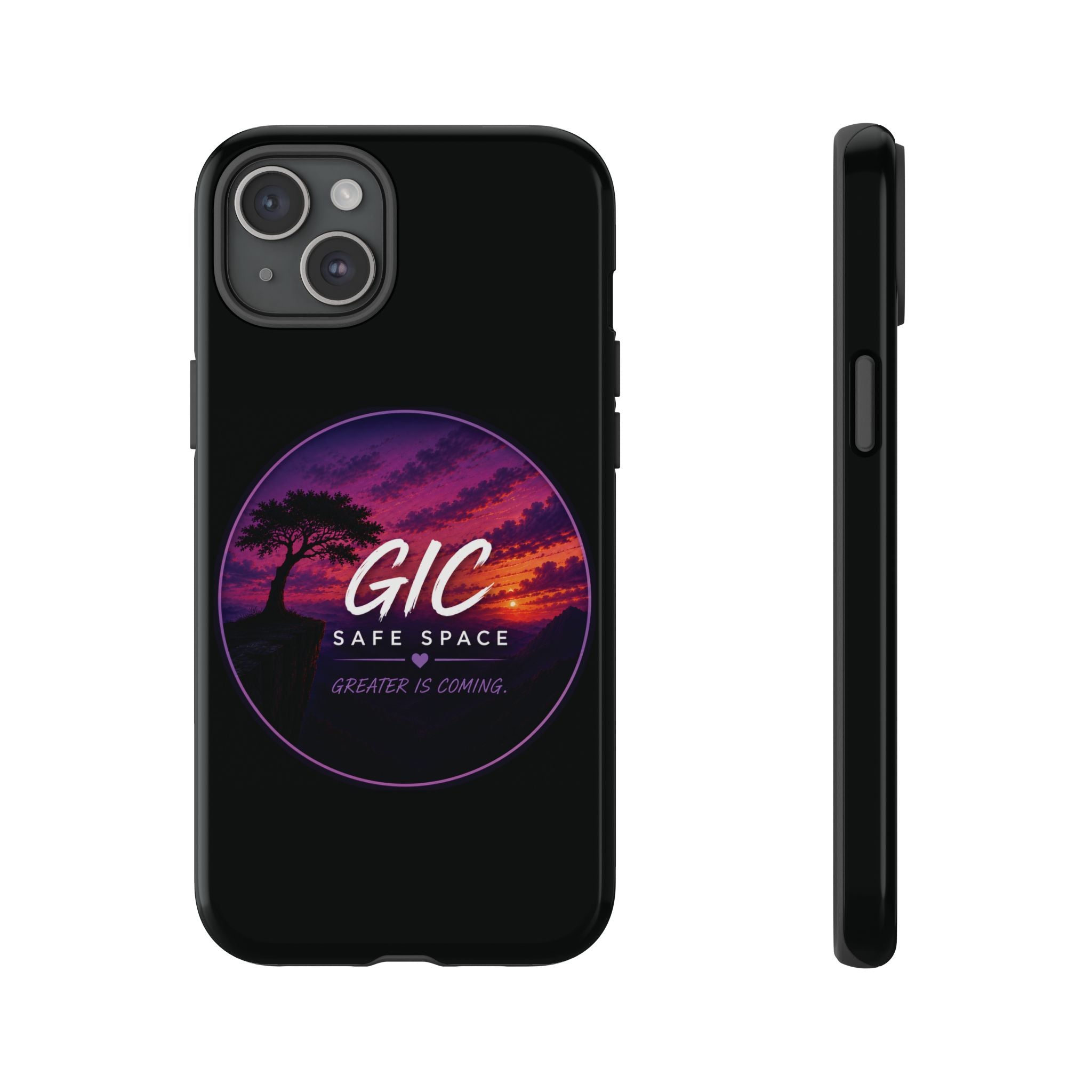 Phone Case — GIC Safe Space Sunset Design (Tough Protective Cover)