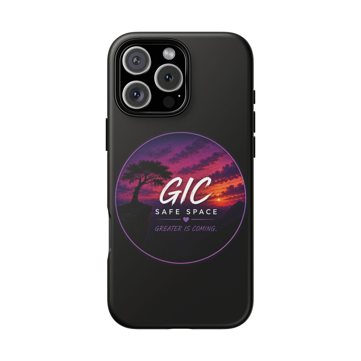 Phone Case — GIC Safe Space Sunset Design (Tough Protective Cover)