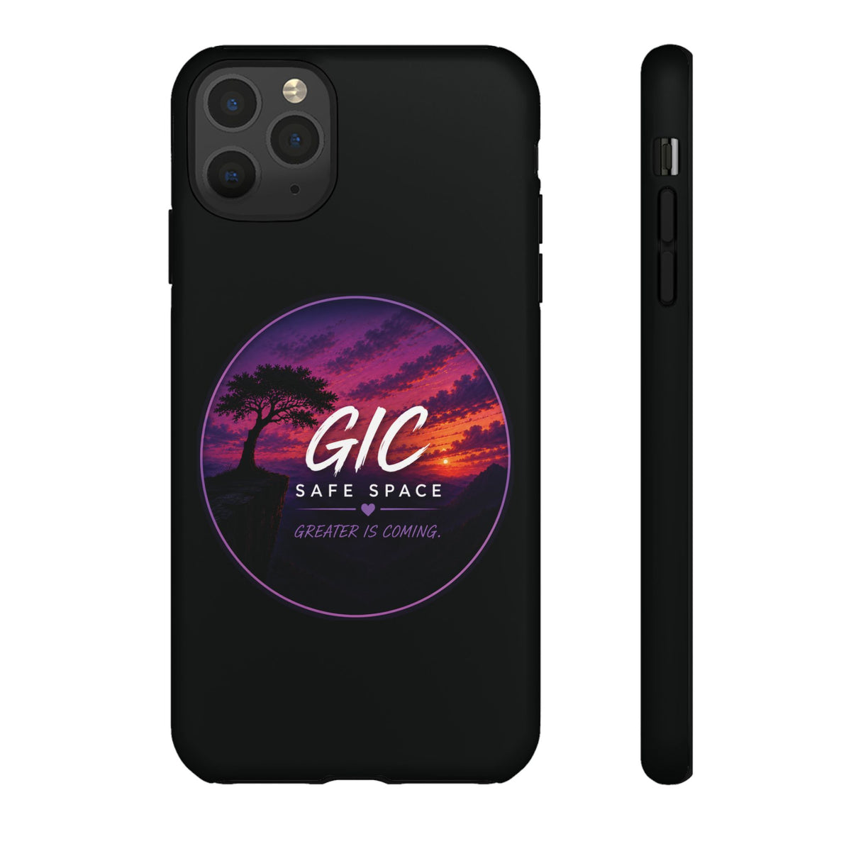 Phone Case — GIC Safe Space Sunset Design (Tough Protective Cover)
