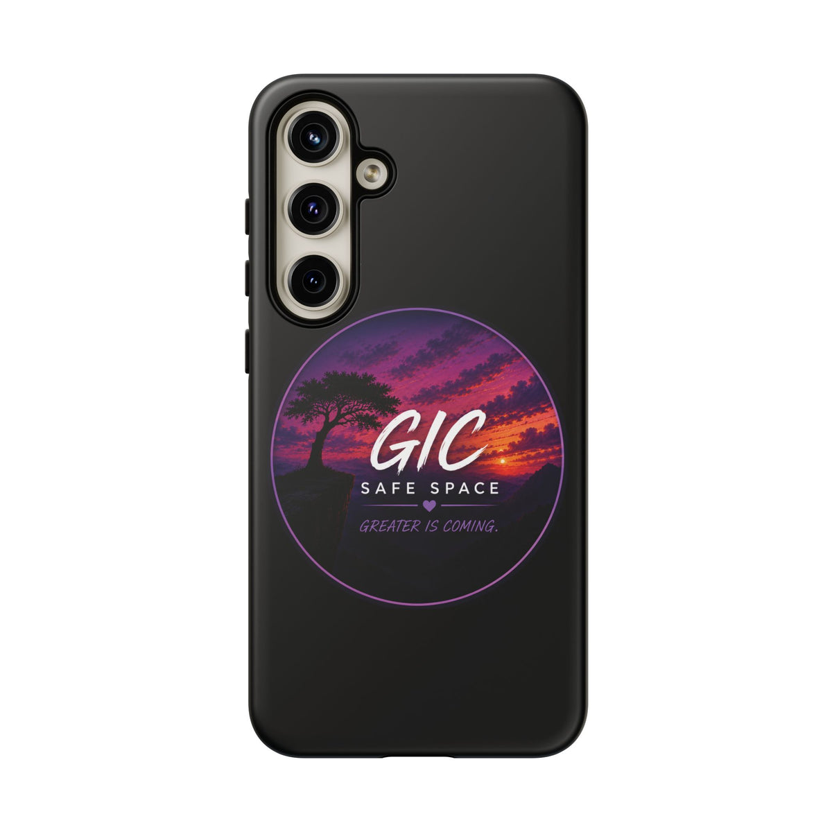 Phone Case — GIC Safe Space Sunset Design (Tough Protective Cover)