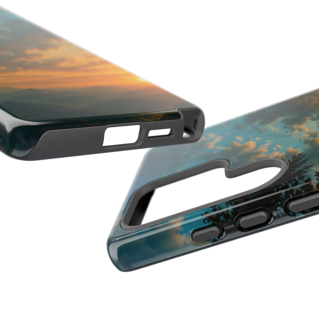 Sunrise Mountain Landscape Tough Phone Case