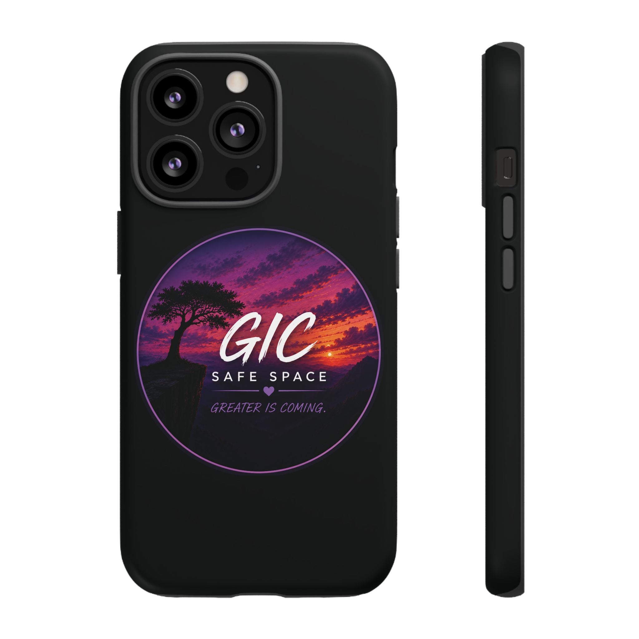 Phone Case — GIC Safe Space Sunset Design (Tough Protective Cover)