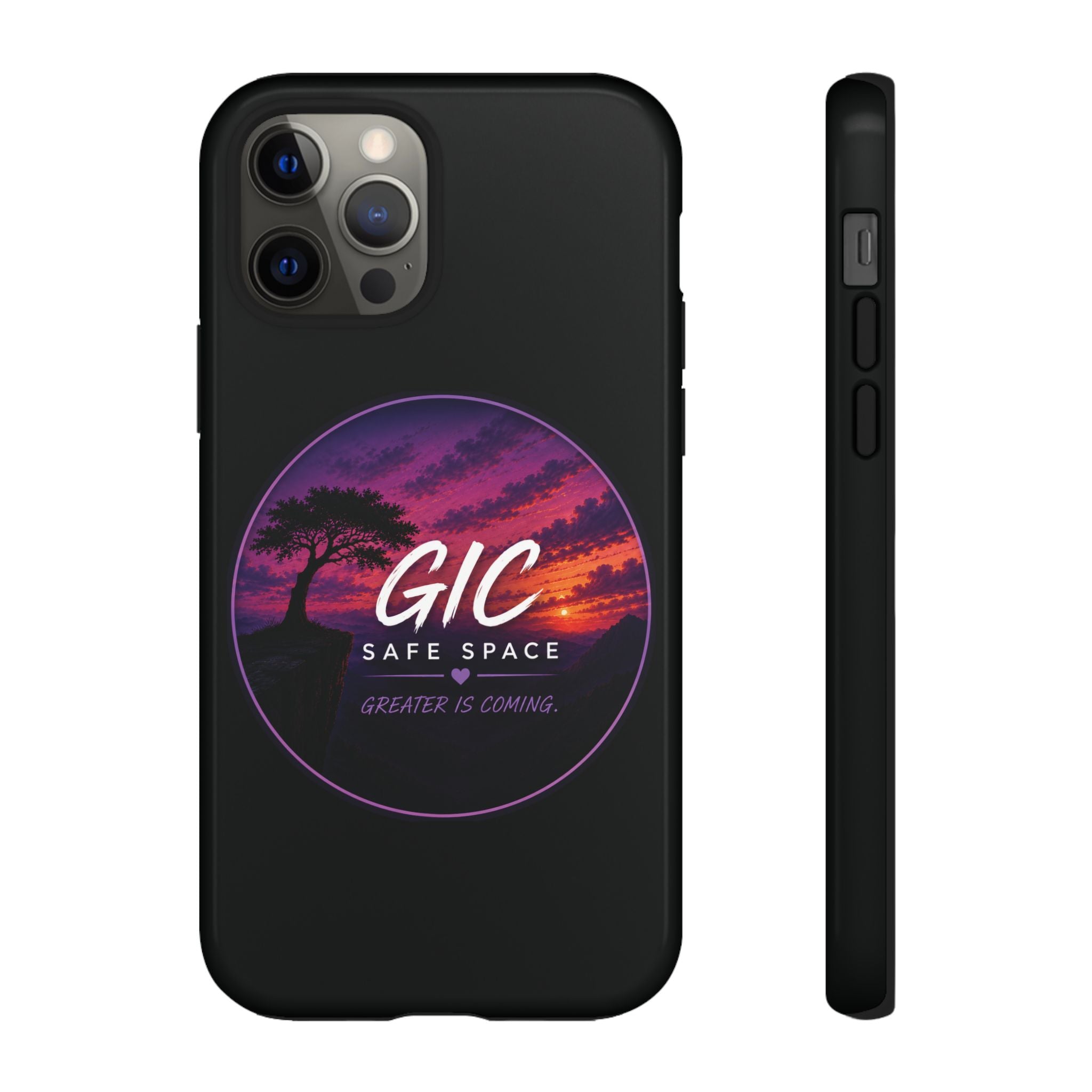 Phone Case — GIC Safe Space Sunset Design (Tough Protective Cover)