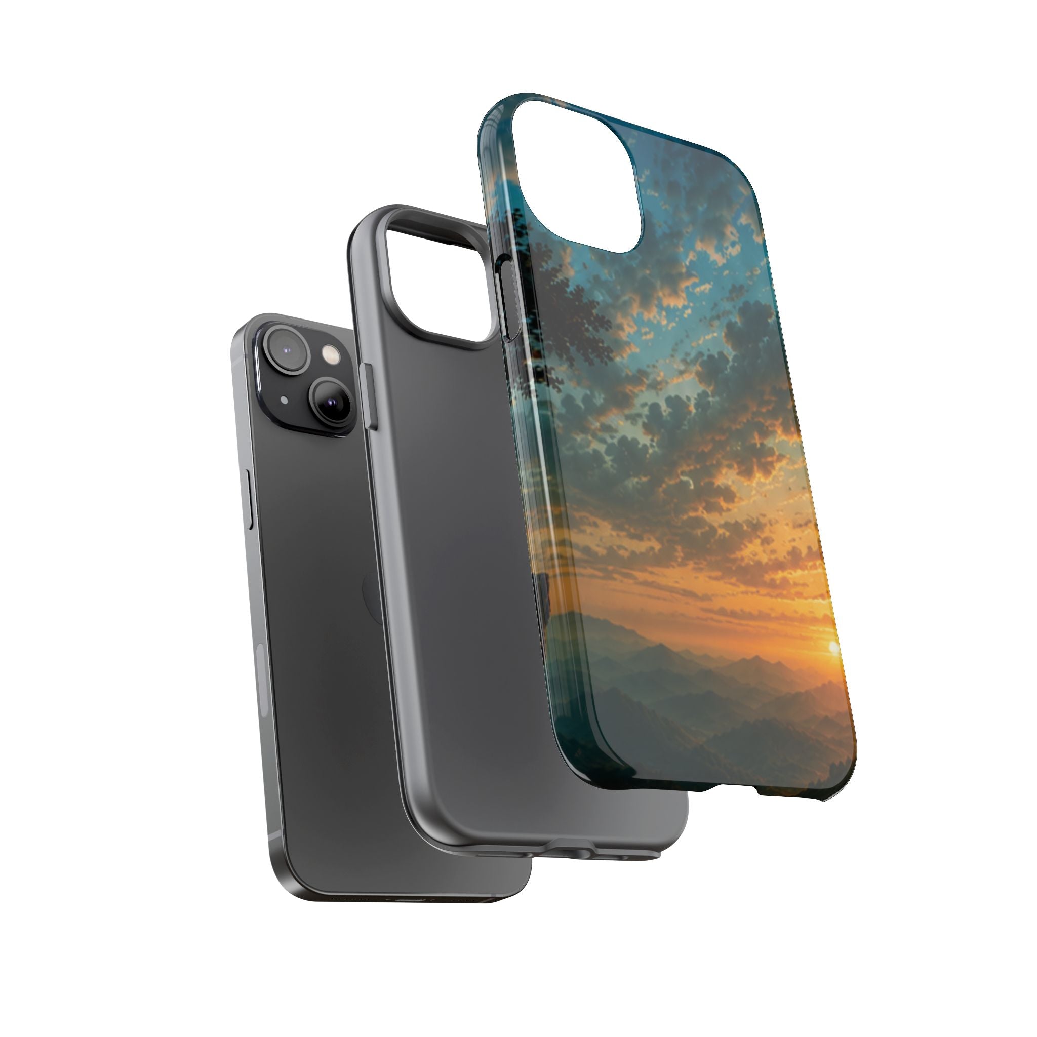 Sunrise Mountain Landscape Tough Phone Case