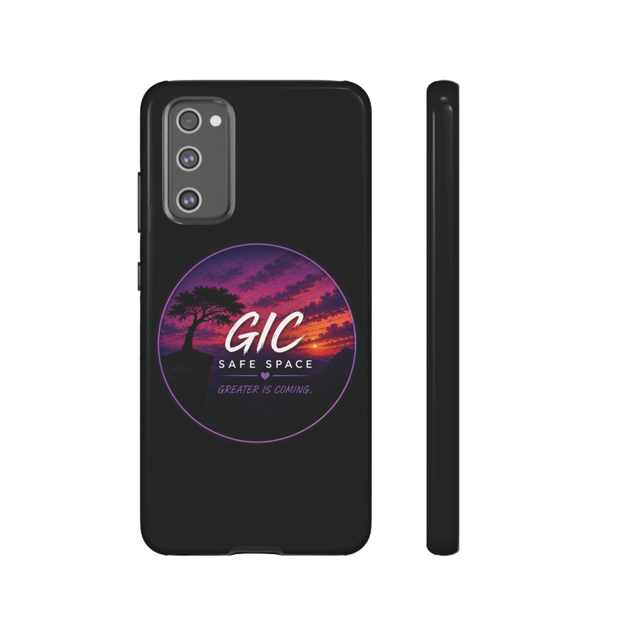 Phone Case — GIC Safe Space Sunset Design (Tough Protective Cover)