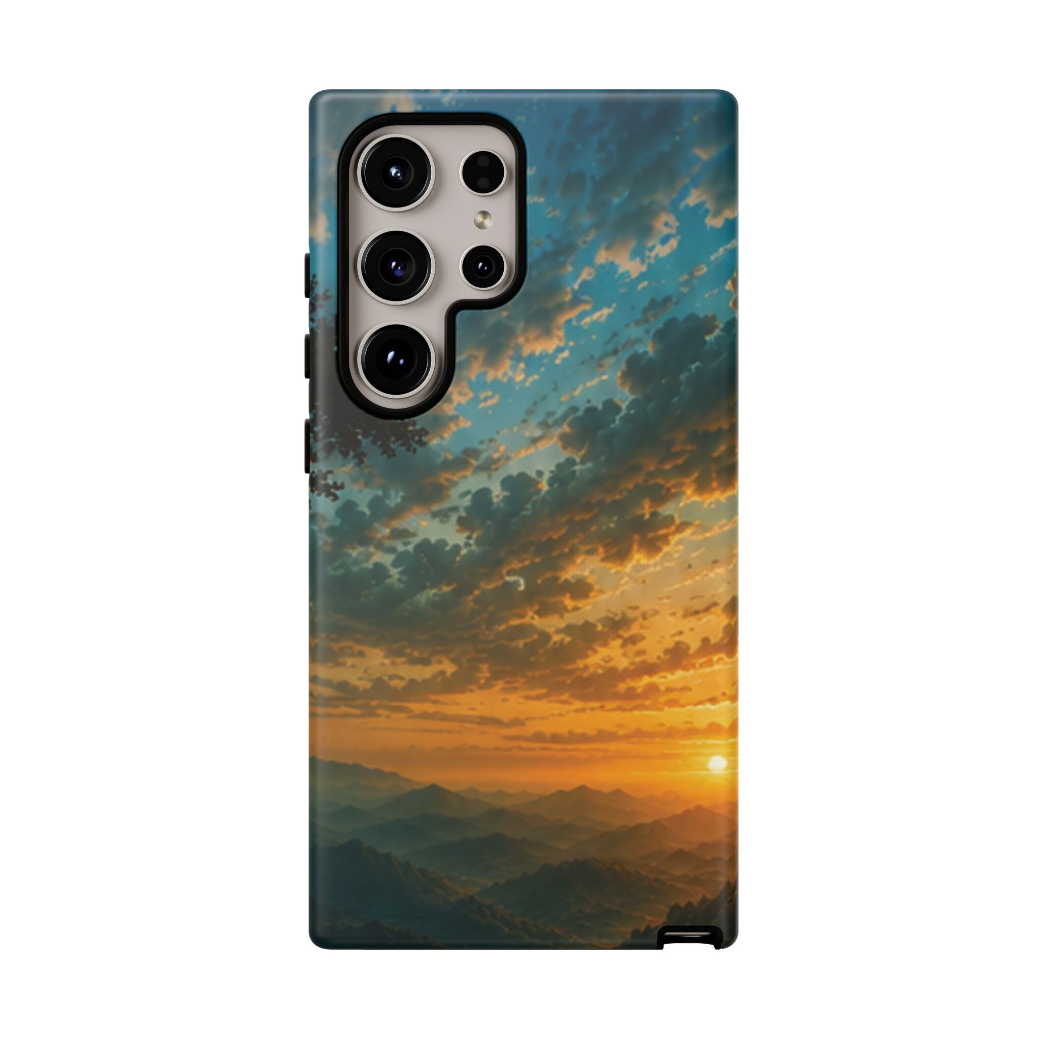 Sunrise Mountain Landscape Tough Phone Case