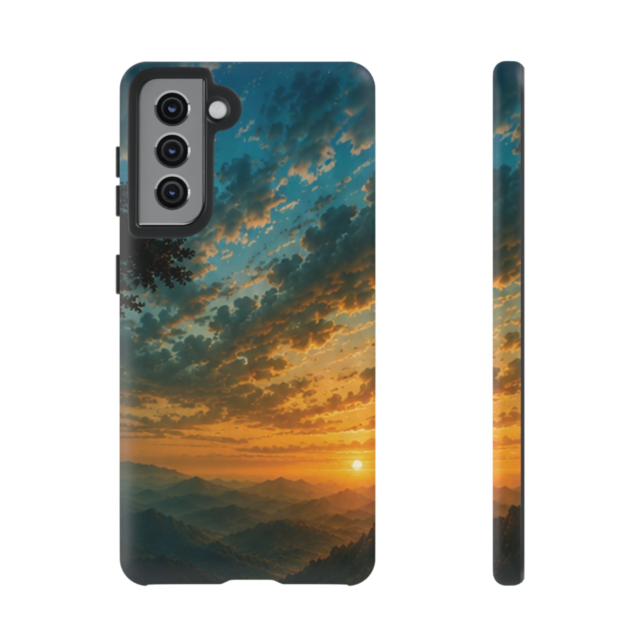 Sunrise Mountain Landscape Tough Phone Case