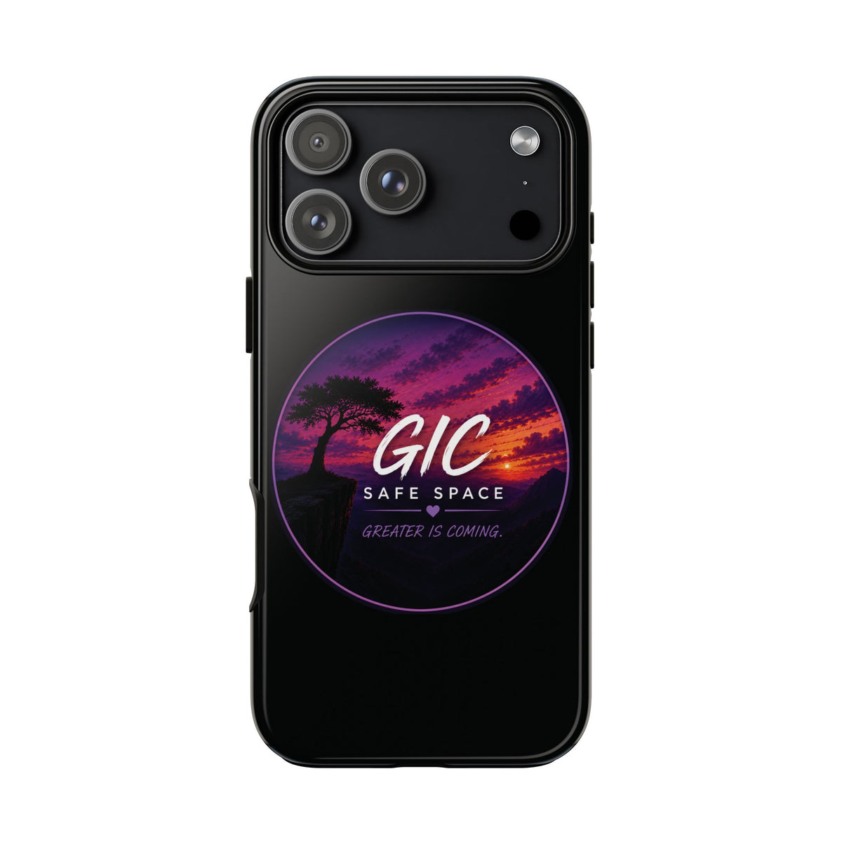 Phone Case — GIC Safe Space Sunset Design (Tough Protective Cover)