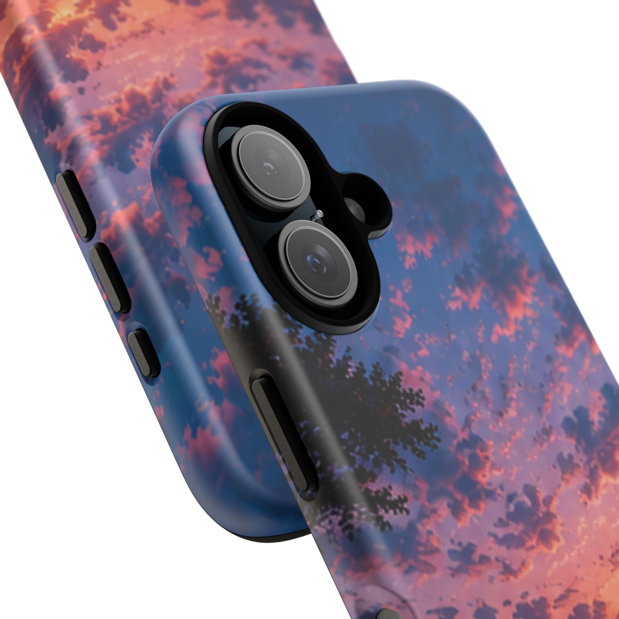 Sunset Mountain Phone Case — Tough Protective Phone Cover with Scenic Sunset Design