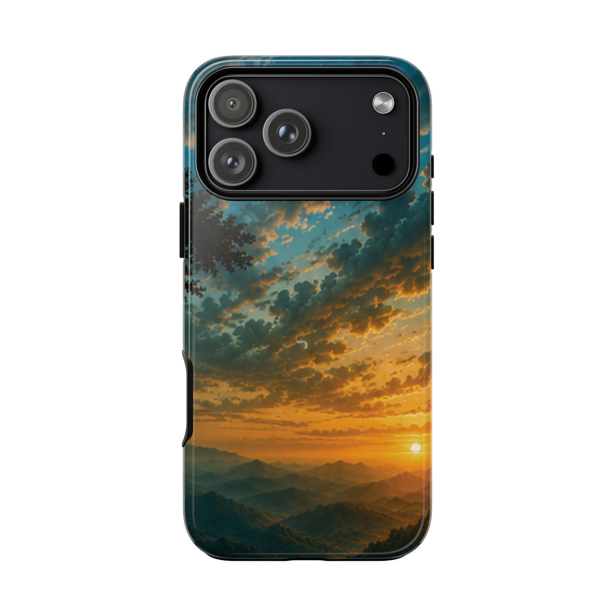 Sunrise Mountain Landscape Tough Phone Case