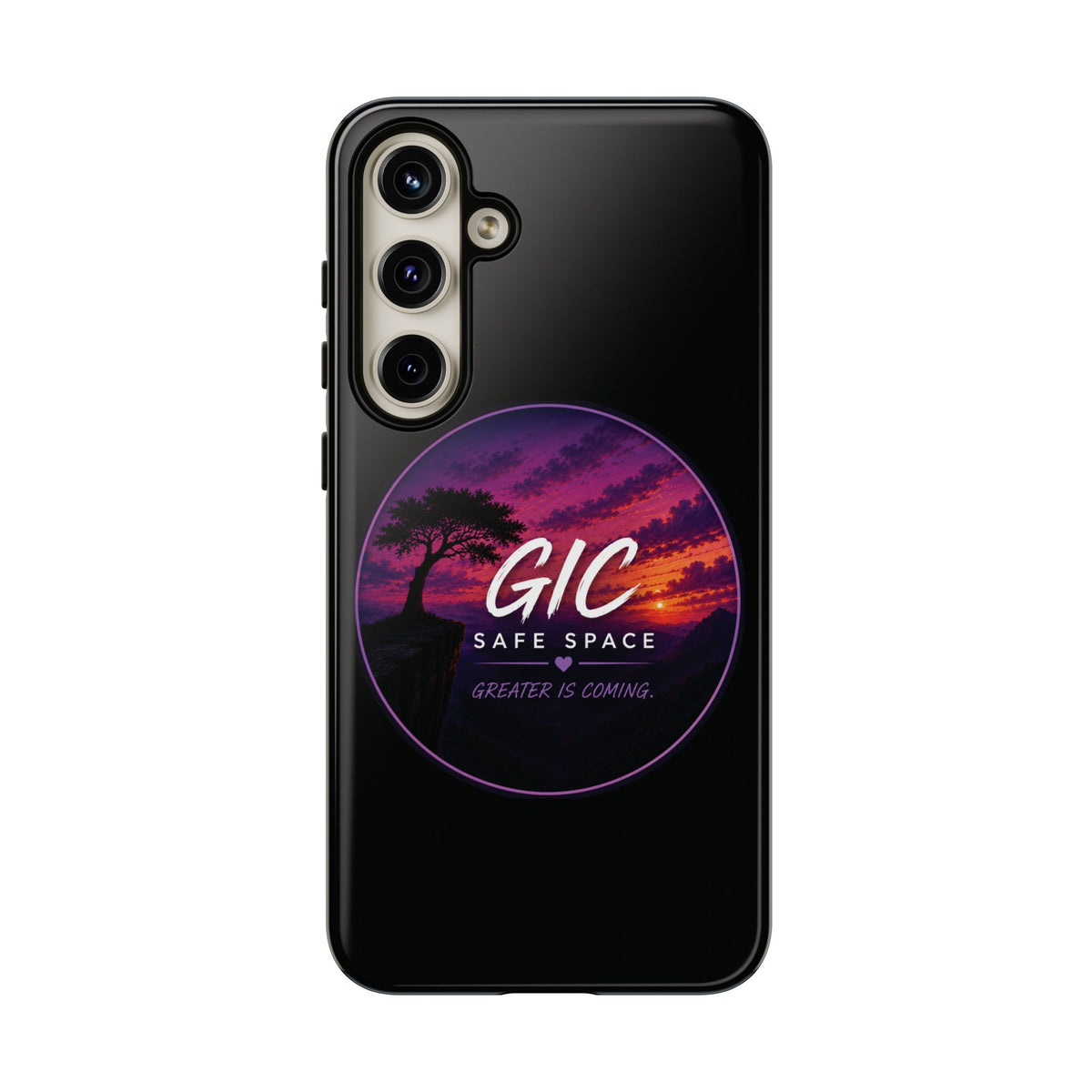 Phone Case — GIC Safe Space Sunset Design (Tough Protective Cover)