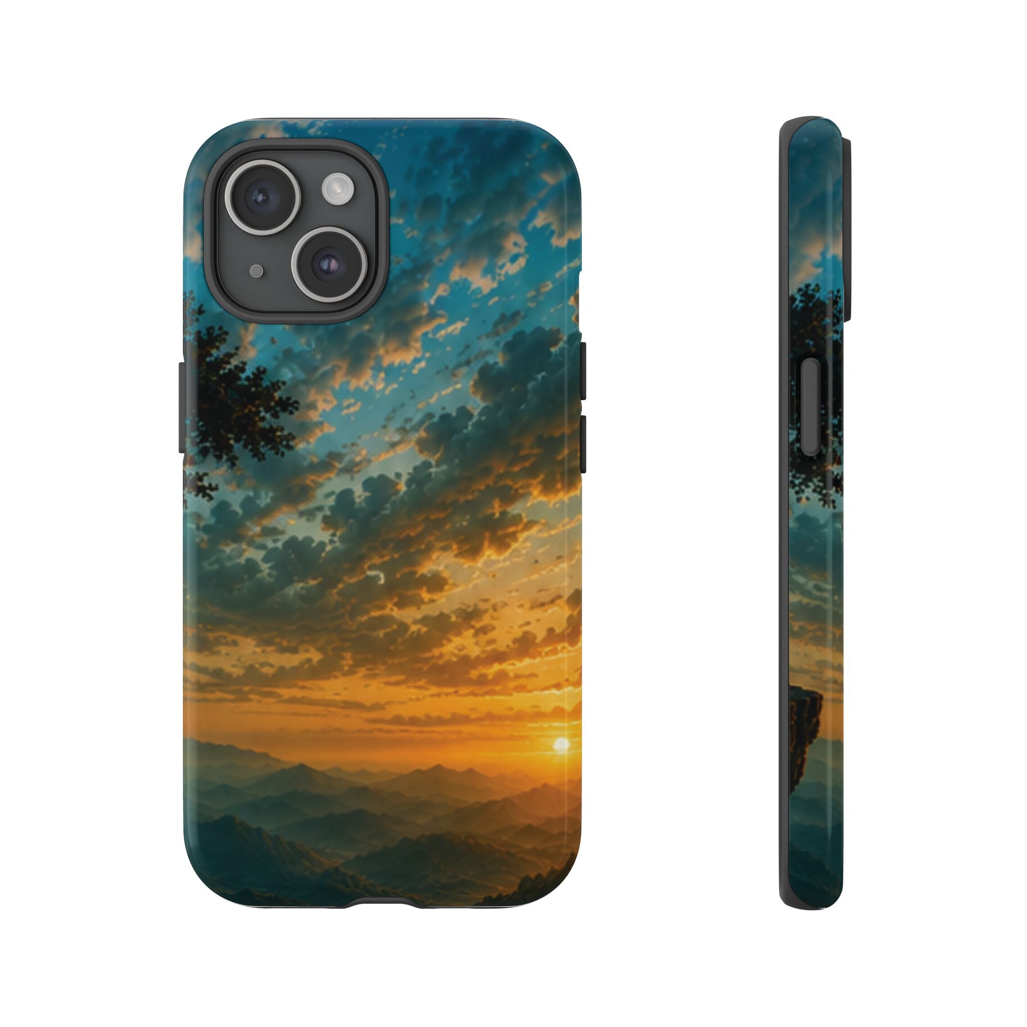 Sunrise Mountain Landscape Tough Phone Case