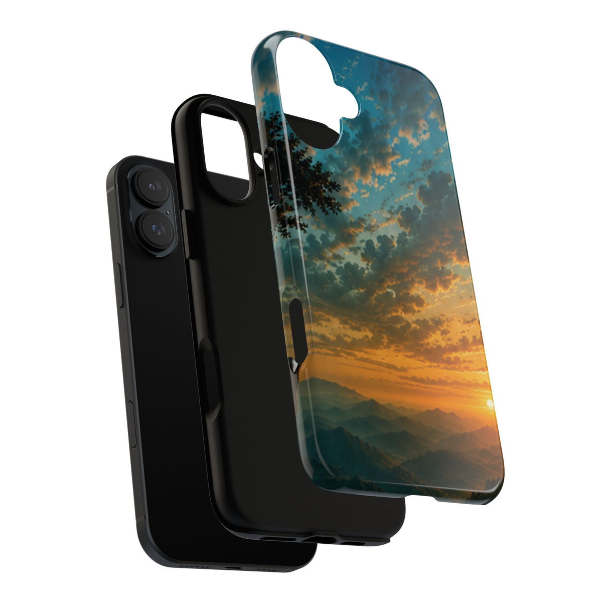 Sunrise Mountain Landscape Tough Phone Case