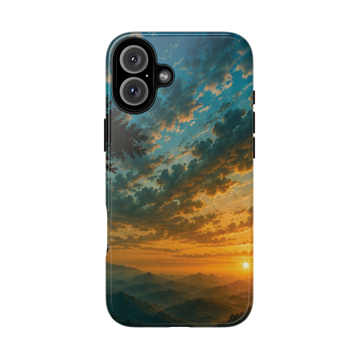Sunrise Mountain Landscape Tough Phone Case