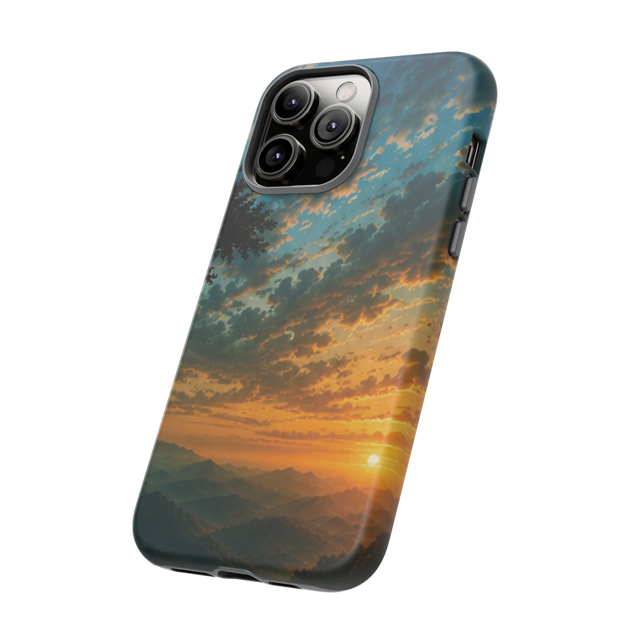Sunrise Mountain Landscape Tough Phone Case