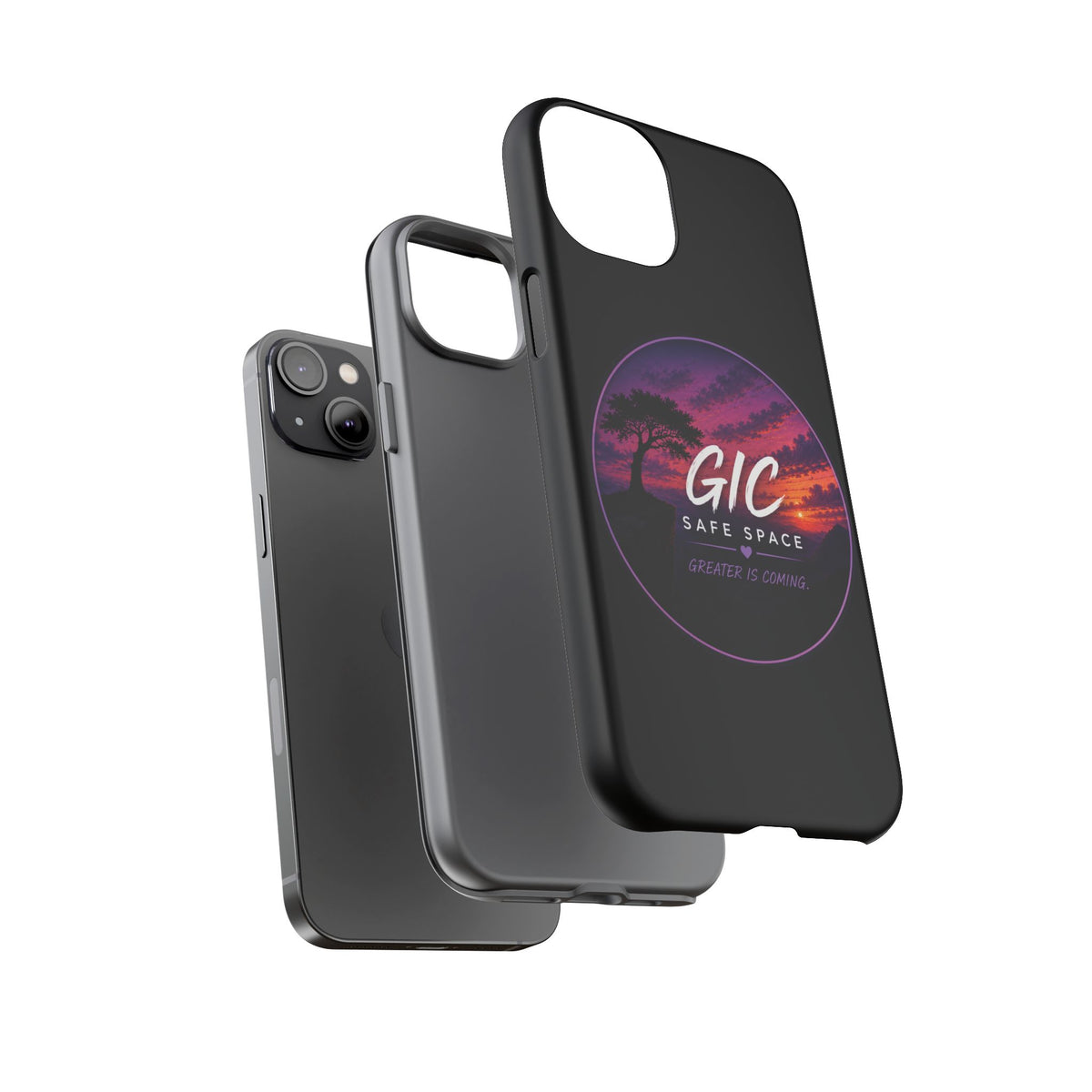 Phone Case — GIC Safe Space Sunset Design (Tough Protective Cover)