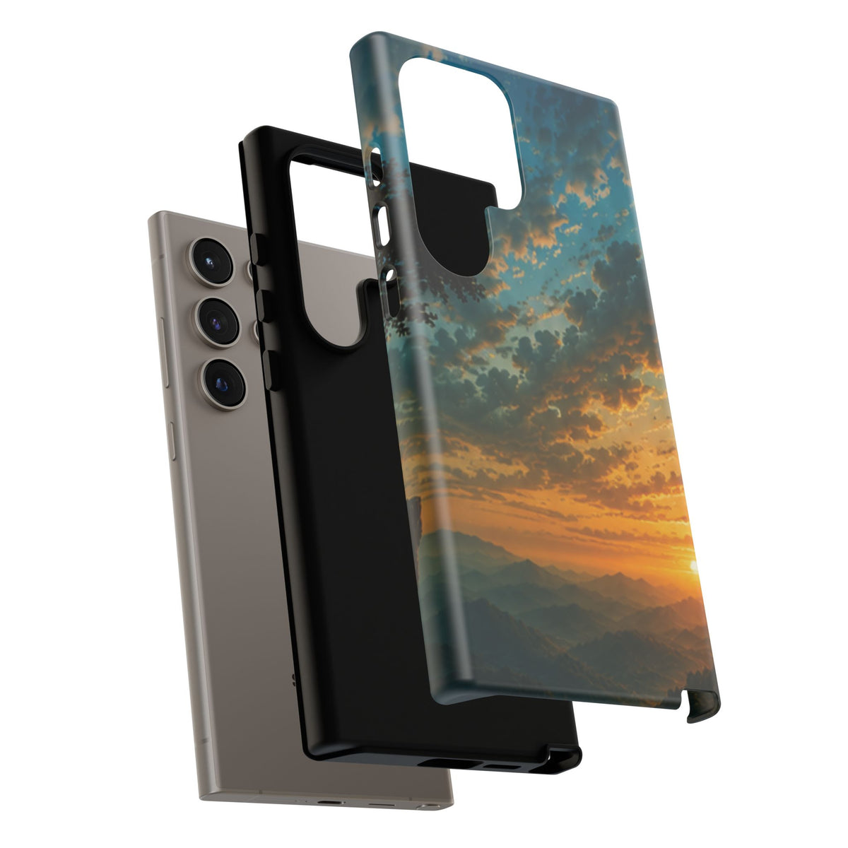 Sunrise Mountain Landscape Tough Phone Case