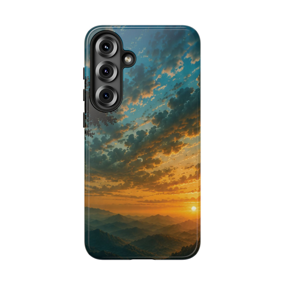 Sunrise Mountain Landscape Tough Phone Case