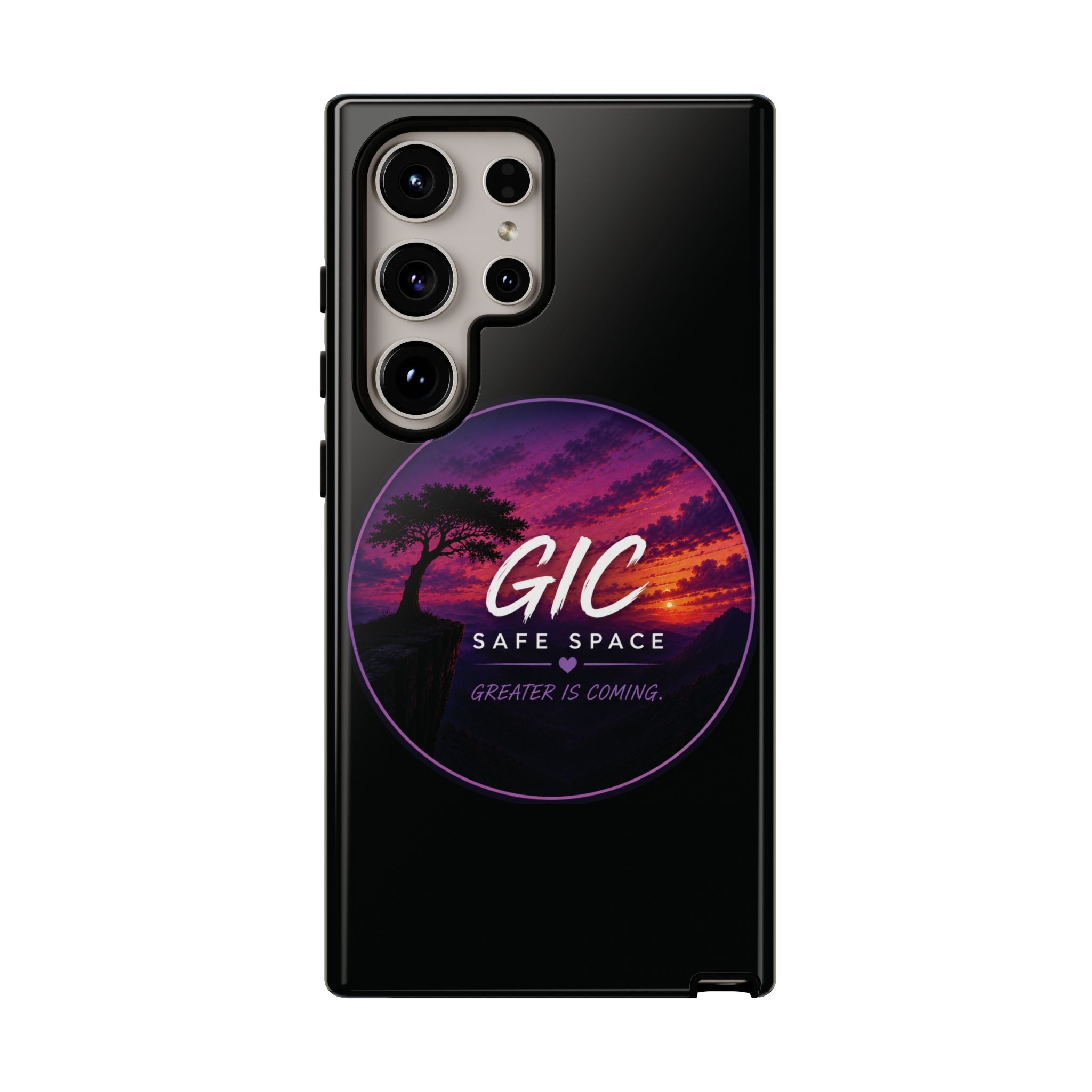 Phone Case — GIC Safe Space Sunset Design (Tough Protective Cover)