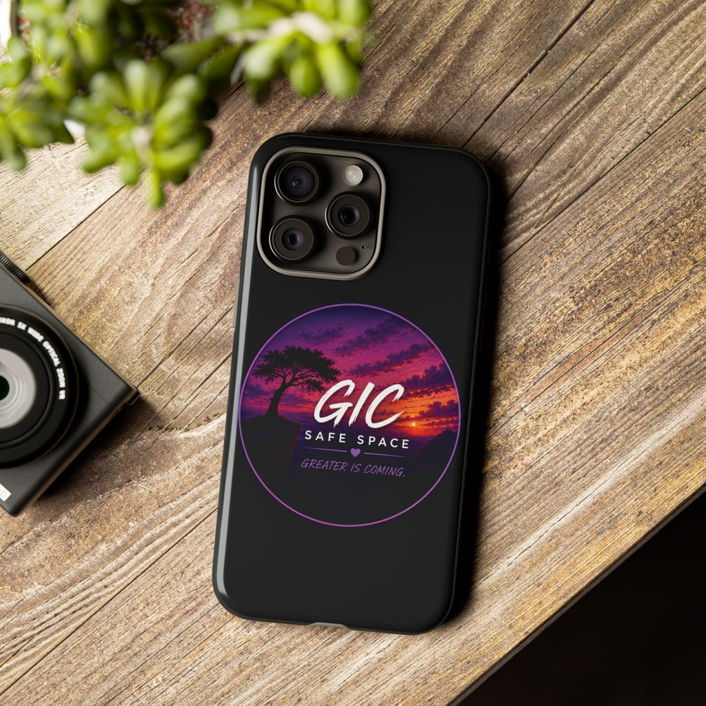 Phone Case — GIC Safe Space Sunset Design (Tough Protective Cover)