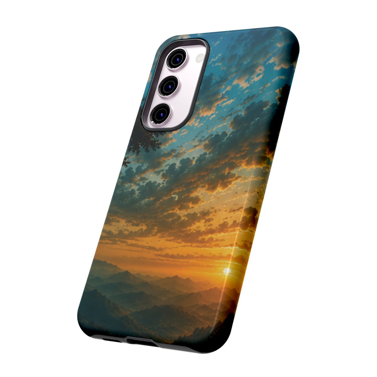 Sunrise Mountain Landscape Tough Phone Case