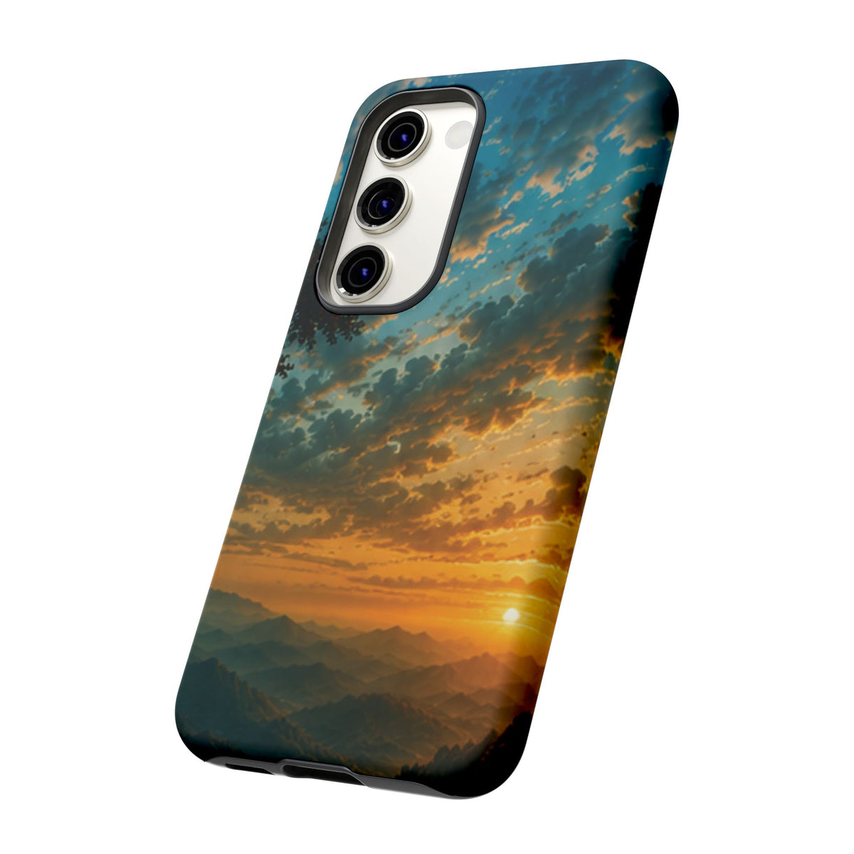 Sunrise Mountain Landscape Tough Phone Case