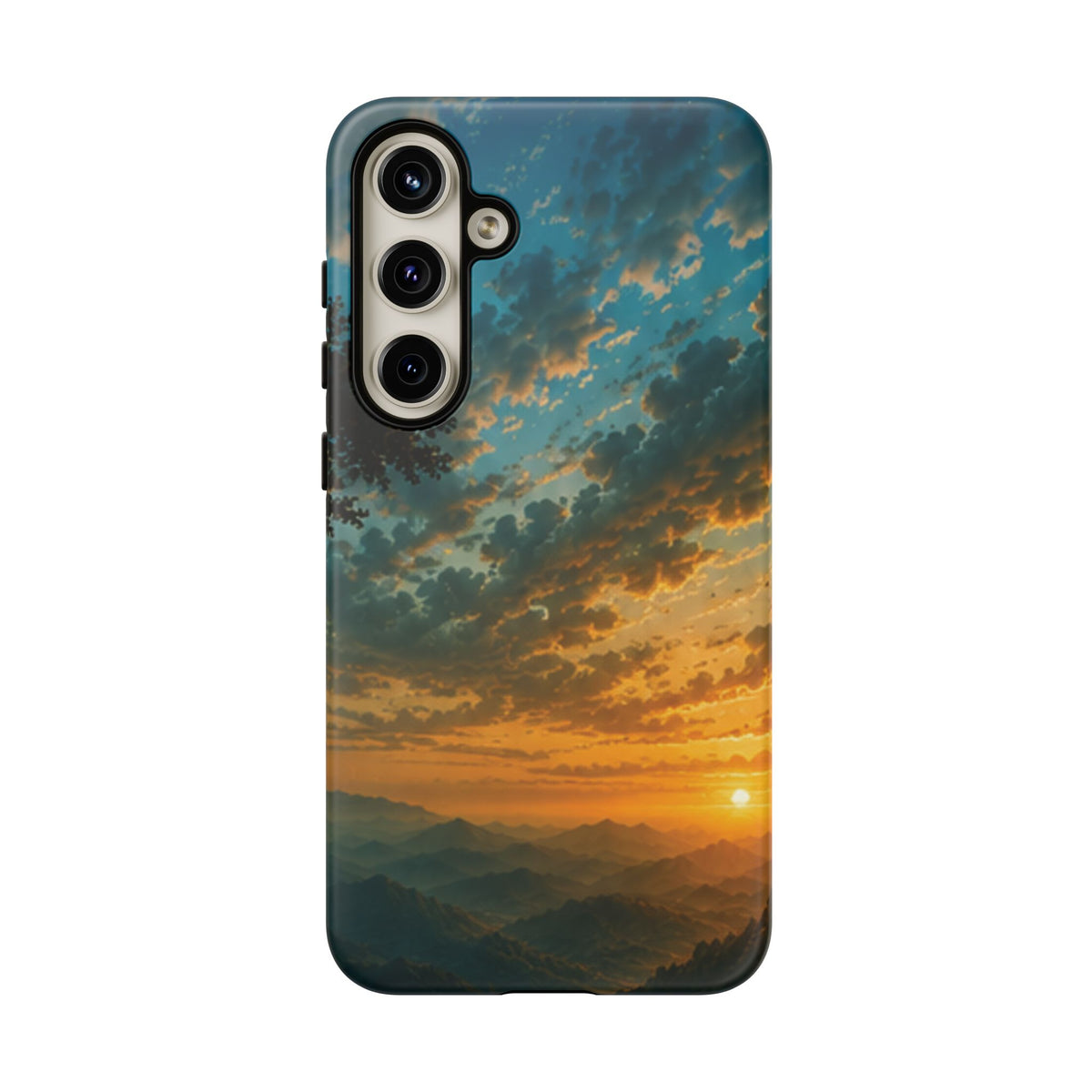 Sunrise Mountain Landscape Tough Phone Case