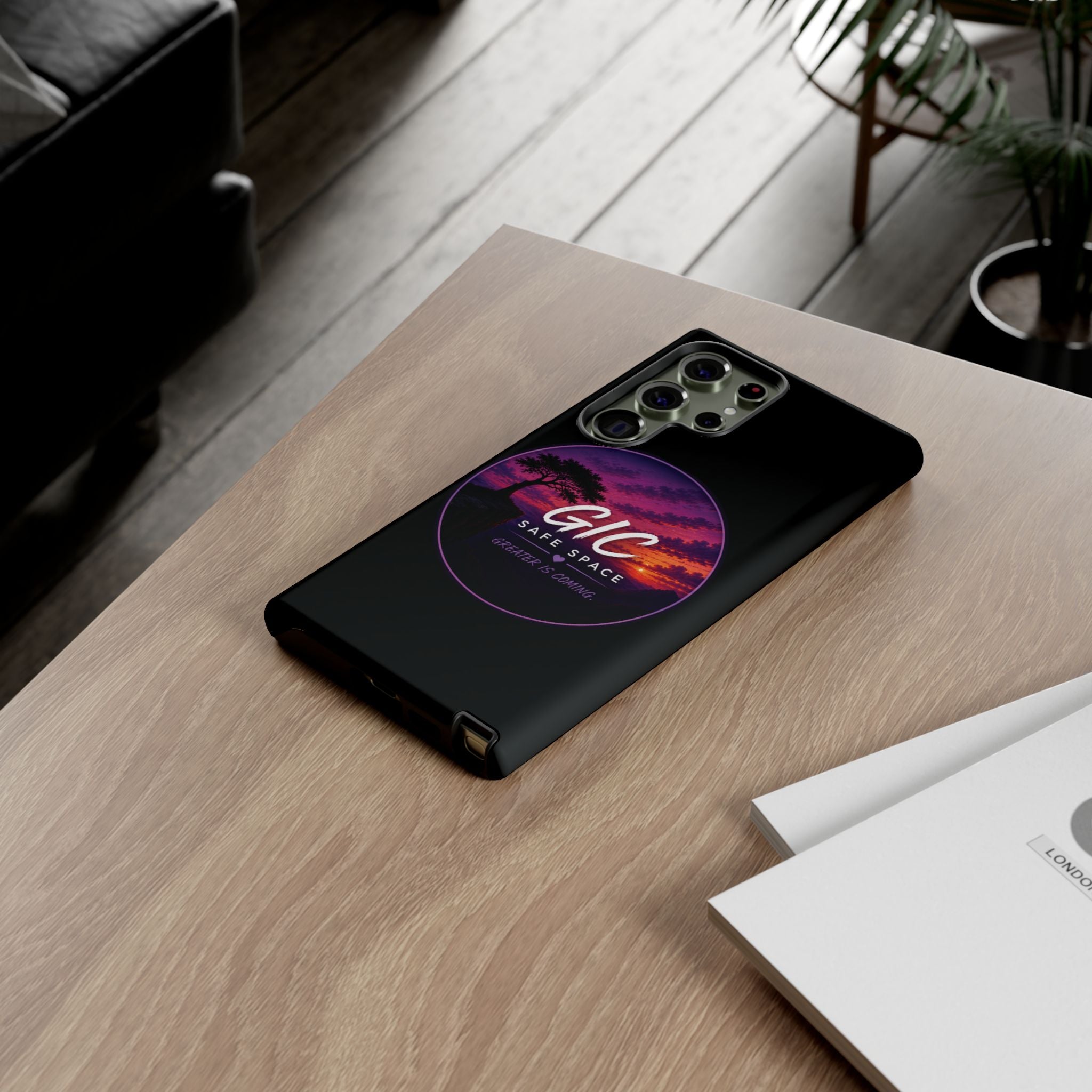 Phone Case — GIC Safe Space Sunset Design (Tough Protective Cover)