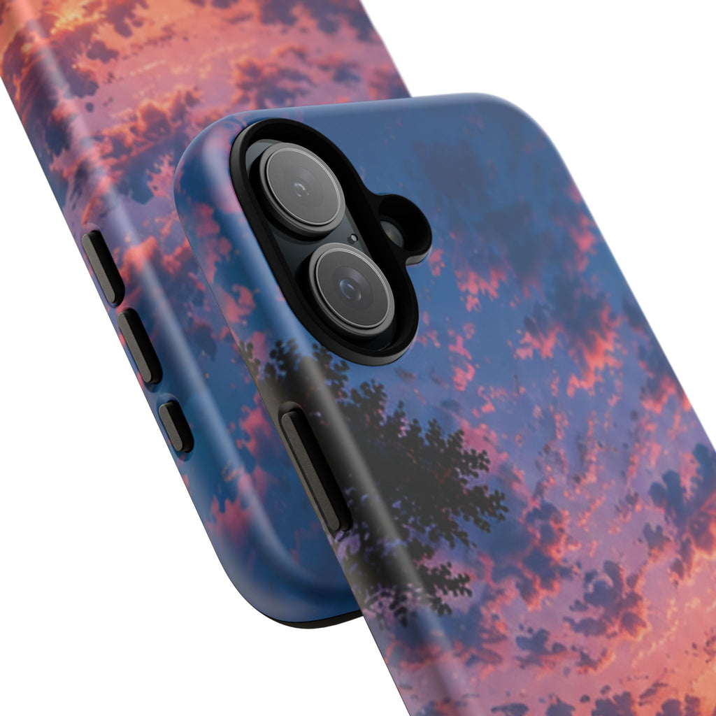 Sunset Mountain Phone Case — Tough Protective Phone Cover with Scenic Sunset Design