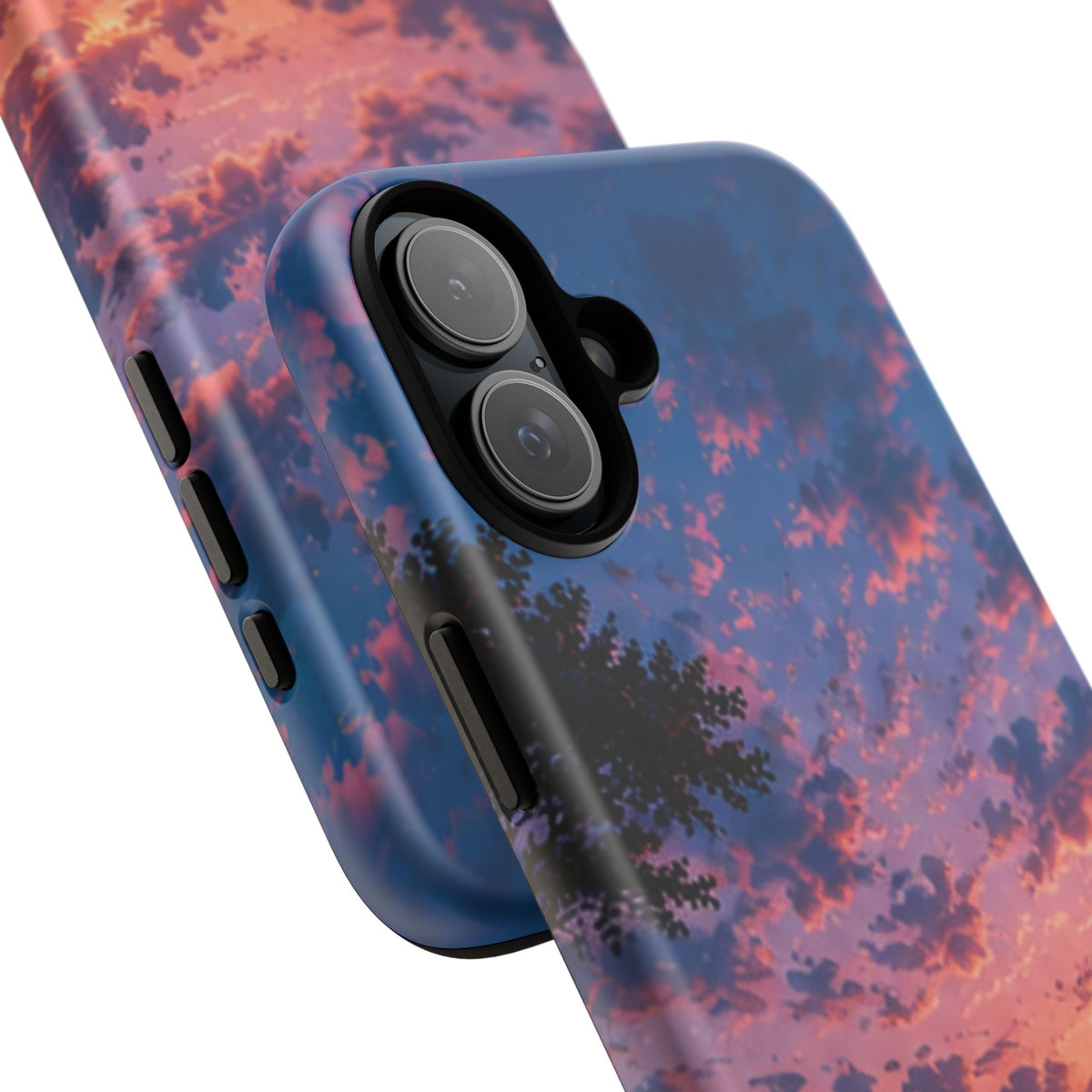 Sunset Mountain Phone Case — Tough Protective Phone Cover with Scenic Sunset Design
