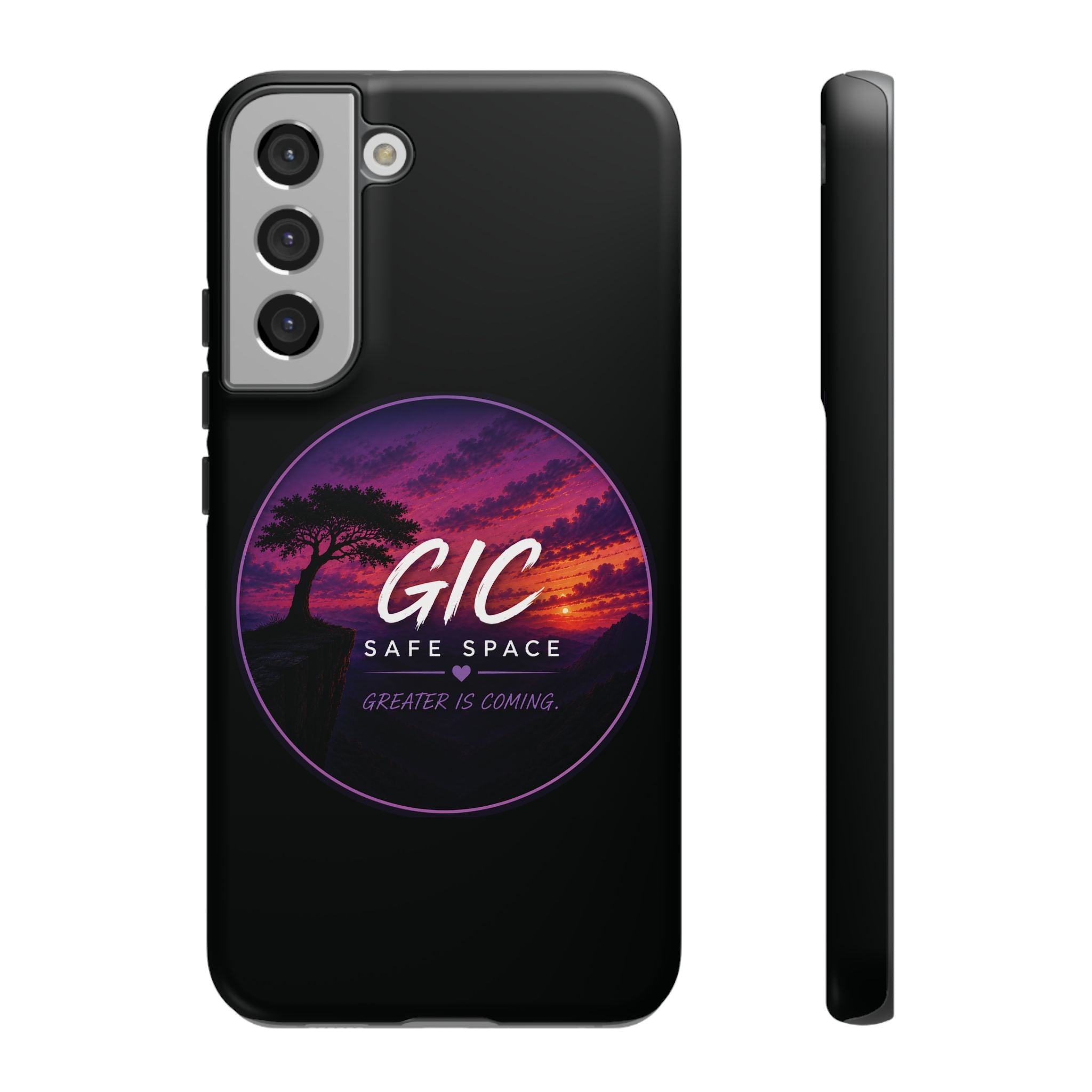 Phone Case — GIC Safe Space Sunset Design (Tough Protective Cover)