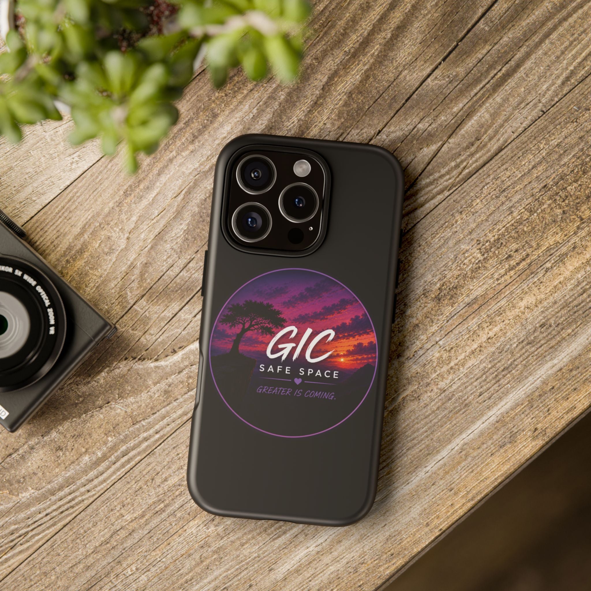 Phone Case — GIC Safe Space Sunset Design (Tough Protective Cover)