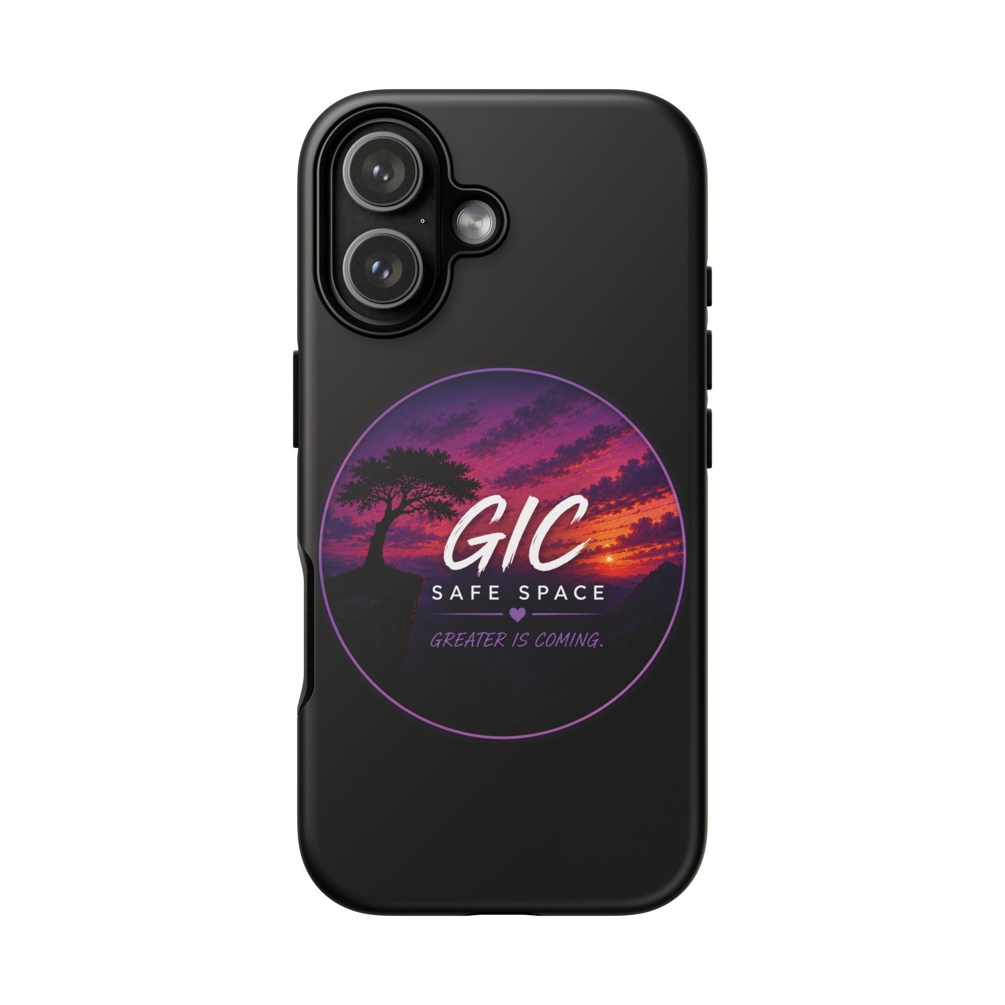 Phone Case — GIC Safe Space Sunset Design (Tough Protective Cover)