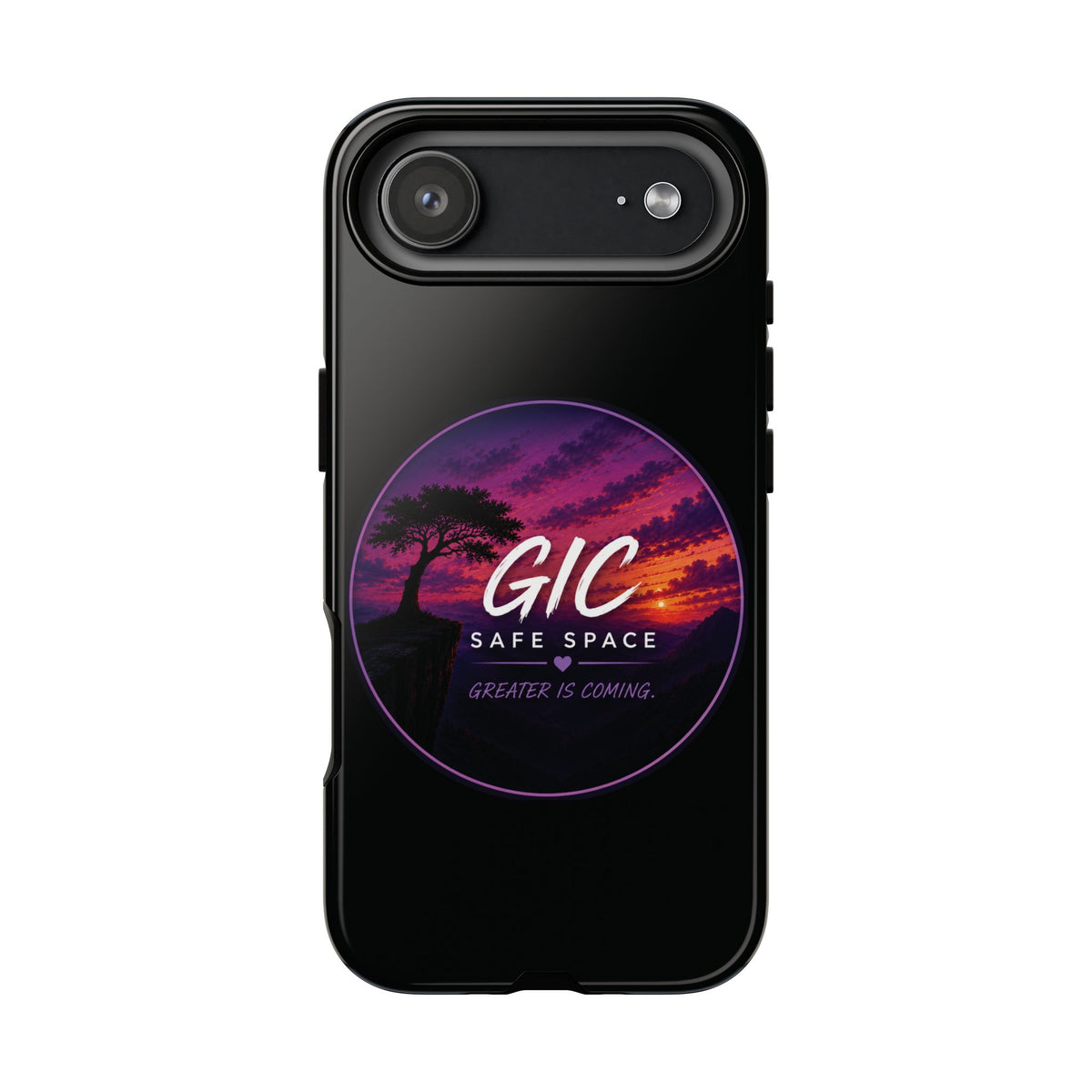 Phone Case — GIC Safe Space Sunset Design (Tough Protective Cover)