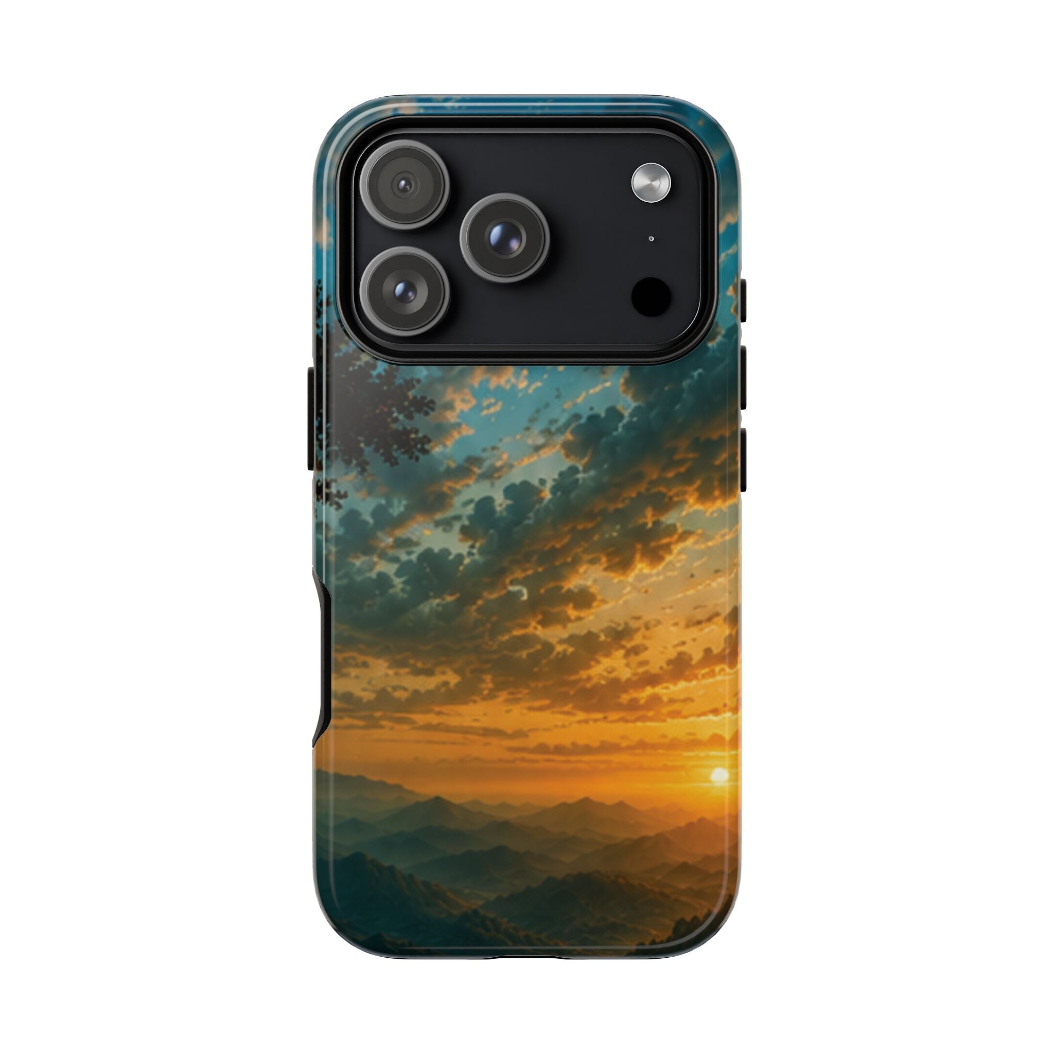 Sunrise Mountain Landscape Tough Phone Case