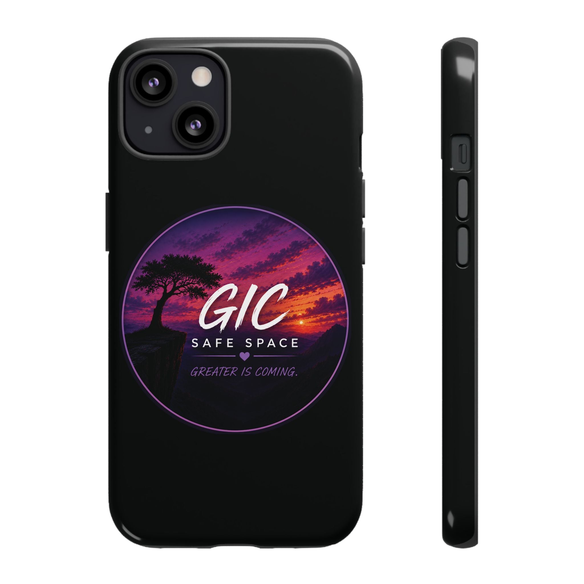 Phone Case — GIC Safe Space Sunset Design (Tough Protective Cover)