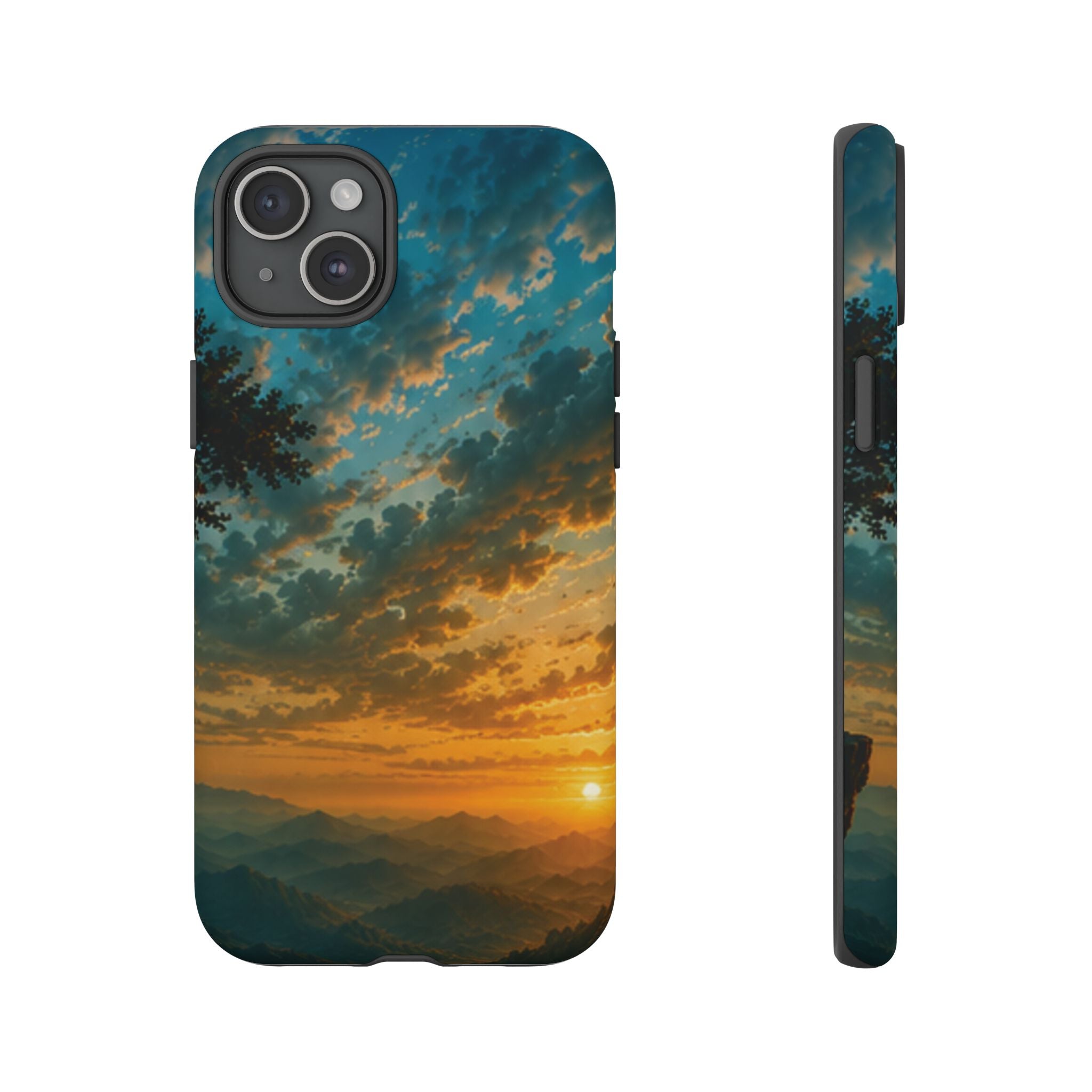 Sunrise Mountain Landscape Tough Phone Case