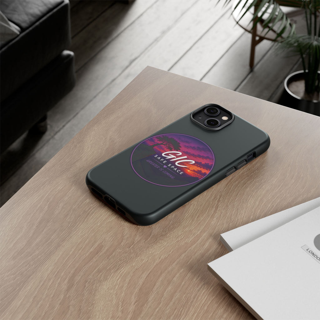 Phone Case — GIC Safe Space Sunset Design (Tough Protective Cover)