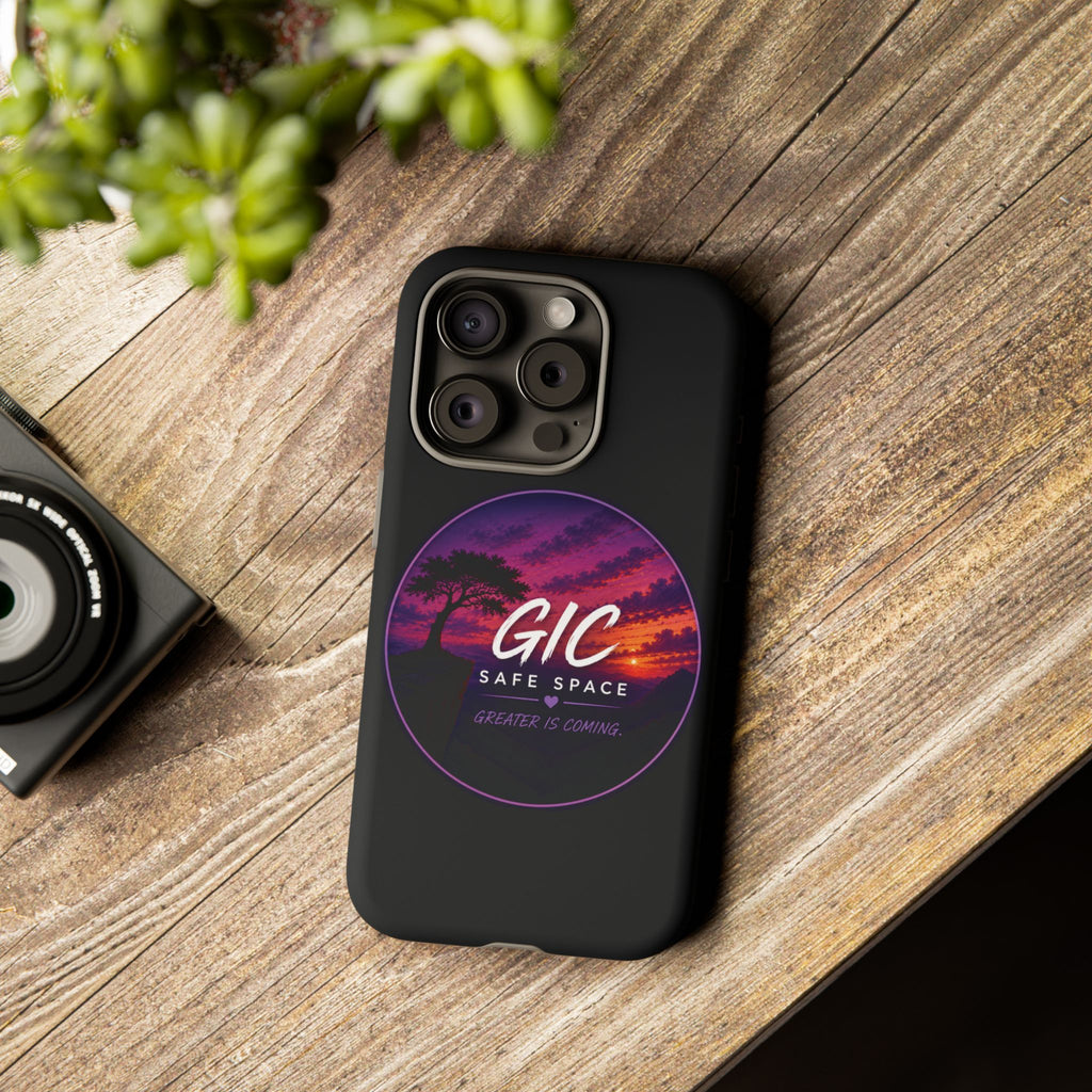 Phone Case — GIC Safe Space Sunset Design (Tough Protective Cover)