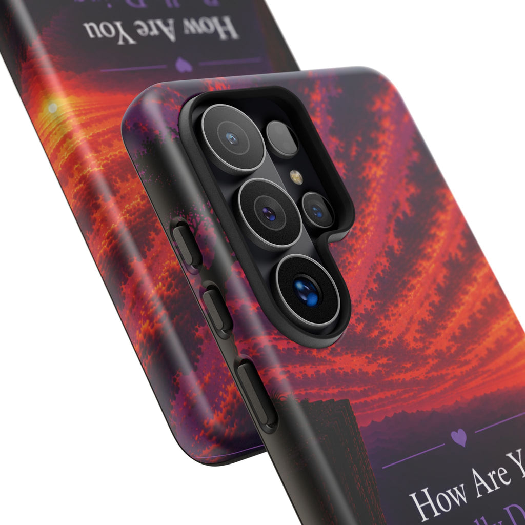 Inspirational Phone Case — “How Are You Really Doing Behind That Smile? Greater Is Coming”