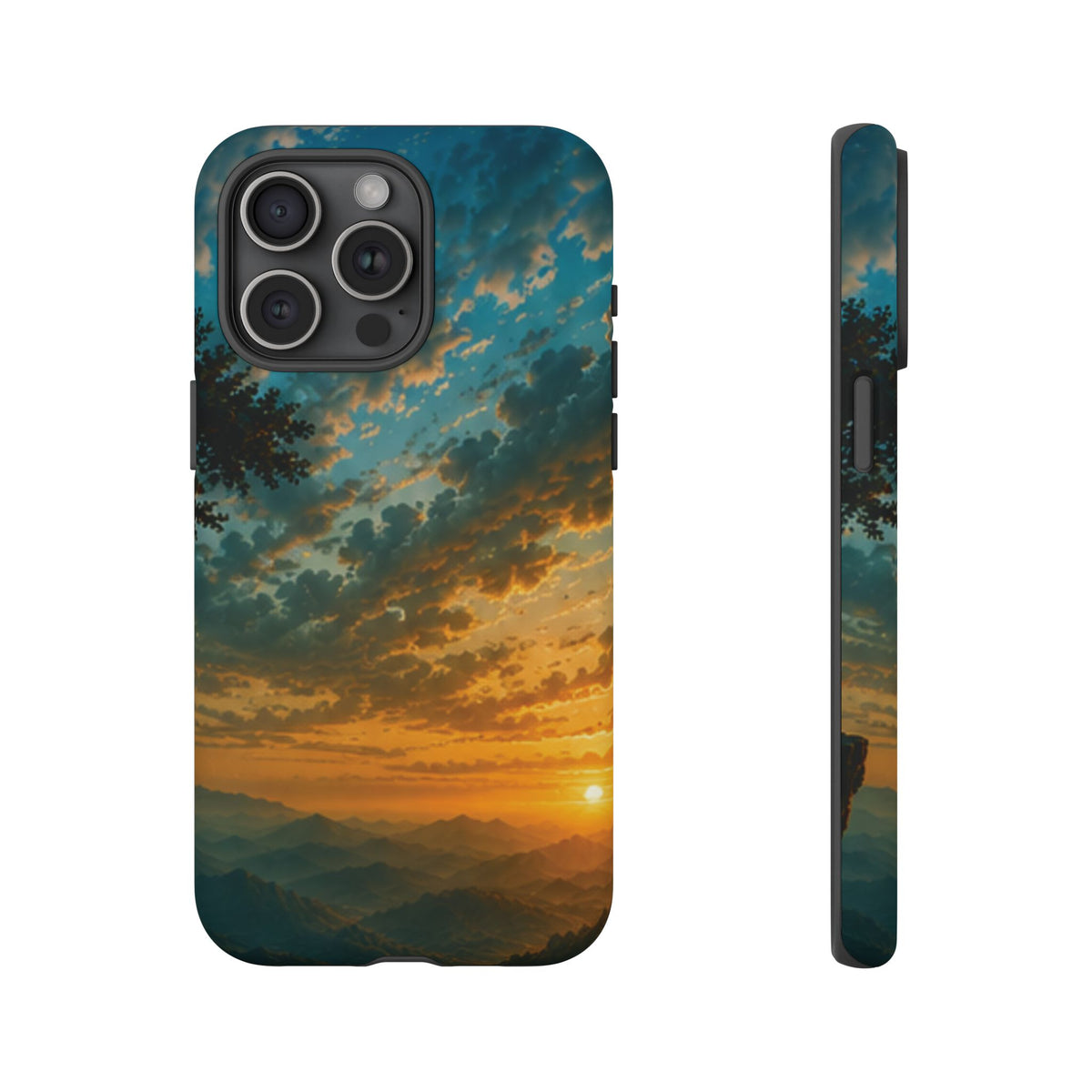 Sunrise Mountain Landscape Tough Phone Case