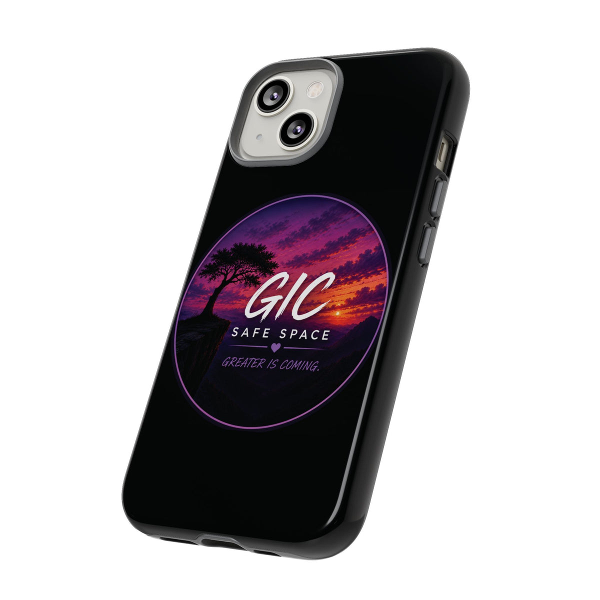 Phone Case — GIC Safe Space Sunset Design (Tough Protective Cover)