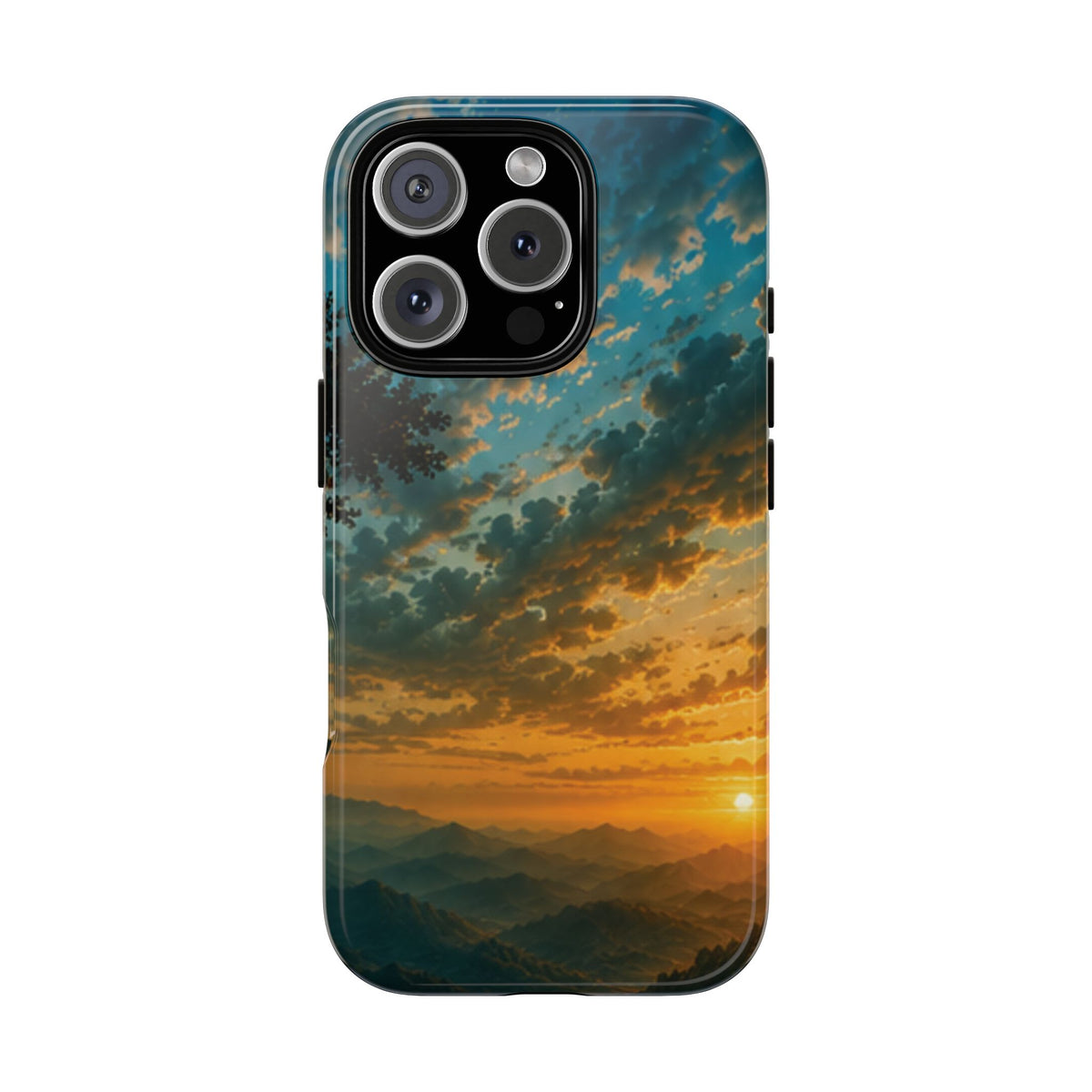 Sunrise Mountain Landscape Tough Phone Case